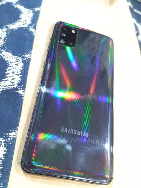 Samsung A 31 6gb 128gb  Panal change with box Baqi All Ok 1