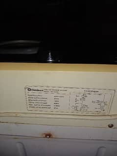 dawlance washing machine with dryer model no DW-220c2