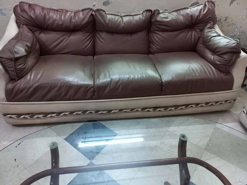 Leather Sofa set 1