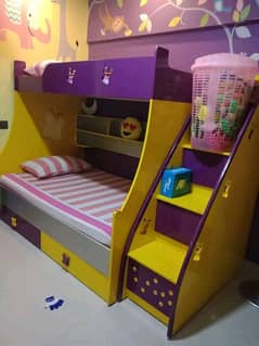 *Bunk bed | Kid wooden bunker bed | Baby bed | Double bed