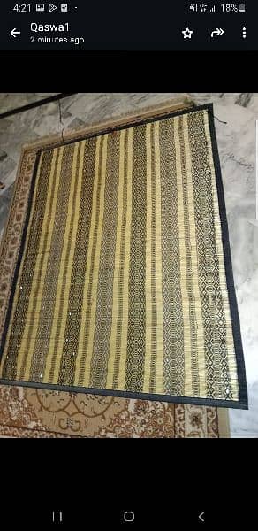 2 blinds with mirror work 6 feet length or 5 feet width 3