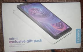 Lenovo tab m7 with box lush condition