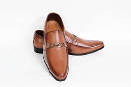 men leather formal dress shoe