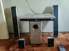 Panasonic home theater, Amplifier Woofer & Speakers RS. 11500