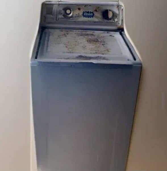 Super Asia Washing Machine ( Metal body ) in working condition. 0