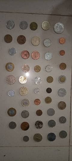 different countries coins