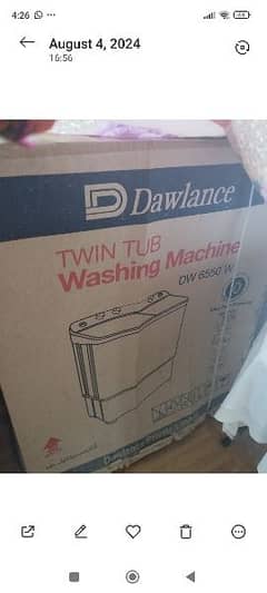 DW 6550w twin tub washing machine