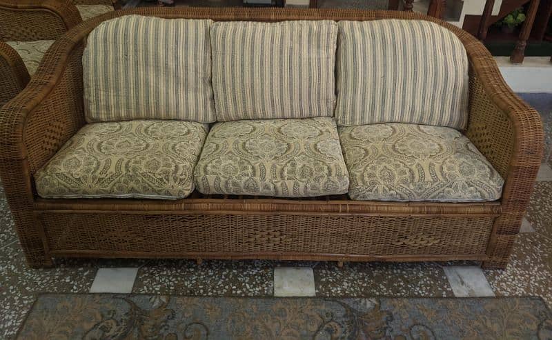 cane 5 seater sofa set for sale 1