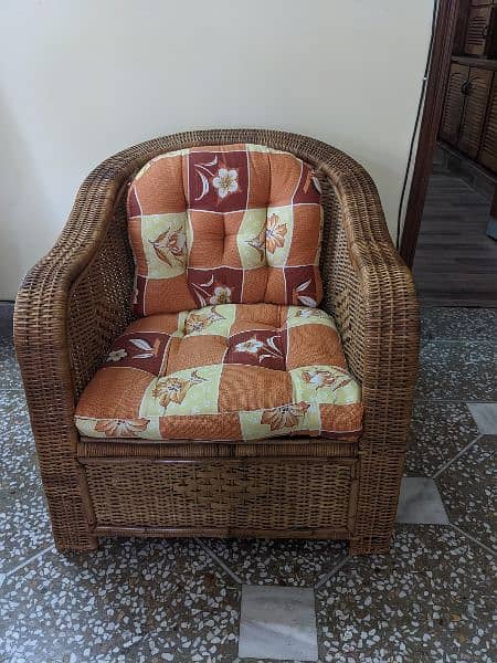 cane 5 seater sofa set for sale 4