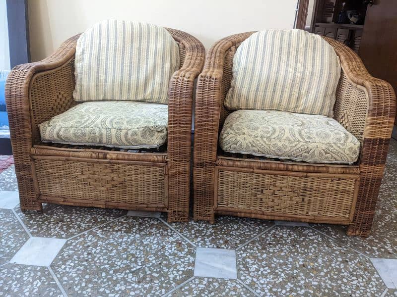 cane 5 seater sofa set for sale 6