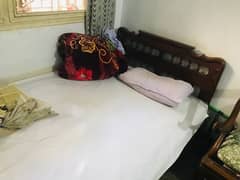 Single parson bed in shah faisal colony near kalu bhai haleem