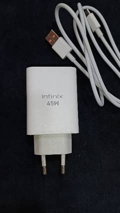 infinix 45 watt original charger of infinix note 30