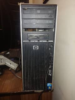 CPU COMPUTER GAMING PC WORKSTATION HP Z400 16 GB RAM 1-TB HD 2 GB GRAP