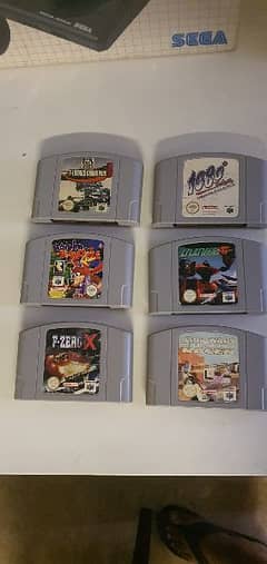 Nintendo N64 Cartridges Pal