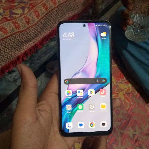 redmi note 10 4gb 128gb condition 10/9 with box orignal set ha 4