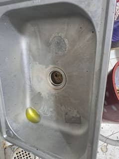 steel sink