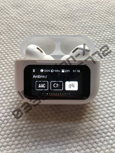 AIRPODS PRO 2_A9-PRO_WITH LED TOUCH SCREEN_PLATINIUM QUALITY_EARBUDS 8