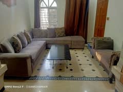 L Shaped sofa with dewaan 0