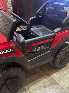 kids car police jeep 4×4 rechargeable cars