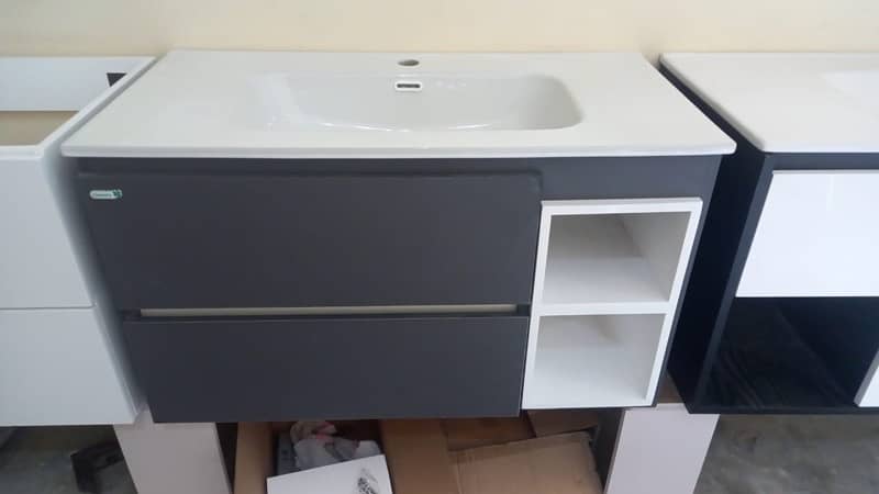 Bathroom vanity pvc 32 inch/ ceramic bathroom vanity/ 8