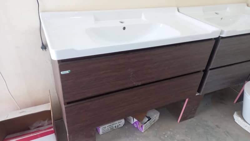 Bathroom vanity pvc 32 inch/ ceramic bathroom vanity/ 9