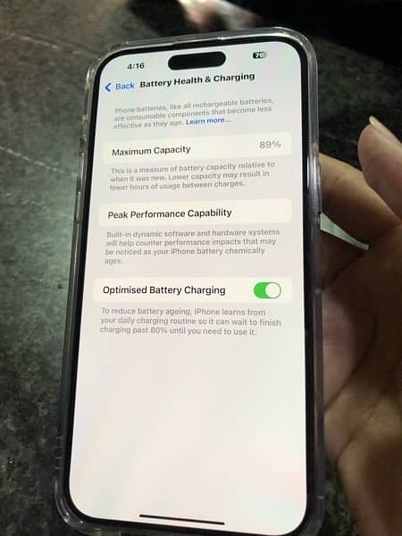 iPhone 14 Pro Max non pta jv 512 non active 2 month sim working 8