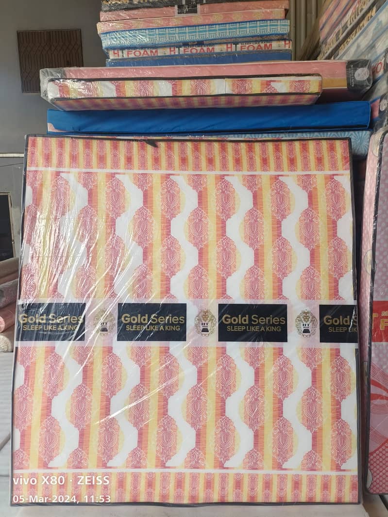 Medicated Double Single spring mattress for sale / free home delivery 2