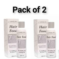 Hair Food Oil, Pack of 2