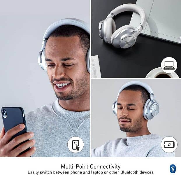 Wireless Headphones Over Ear P47 Super Bass 5.1, Volume Control, 3