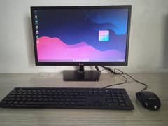 Computer HP Desktop + LG 23Inch Slim LCD