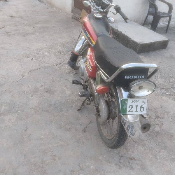 2019 model Honda 125 3