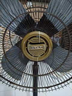 Batra brand old pedestal fan.