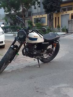 immaculate condition cafe racer for sale