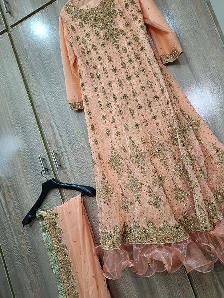 Maxi For Sale With Dupatta & Trouser 3