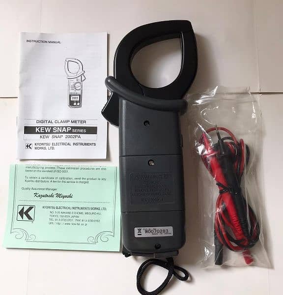 Digital Clamp Meter ( KY0RITSU 2002PA). 2