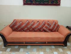 Sofa combed