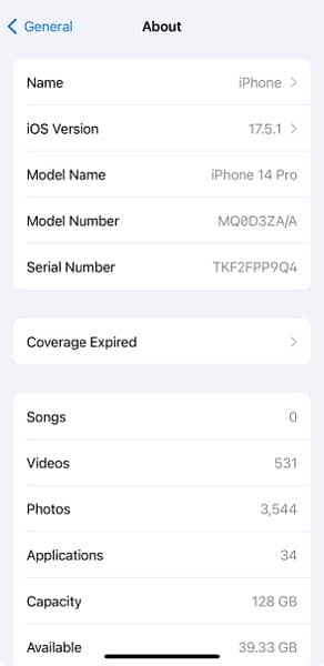 OFFICIAL PTA APPROVED   IPHONE 14 PRO (128 GB) 7