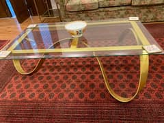 Glass top centre Table