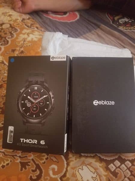 zeblaze thor 6 - 4GLTE Android 10 Smart Watch 0