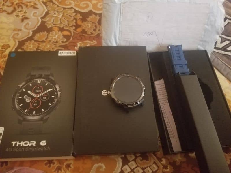 zeblaze thor 6 - 4GLTE Android 10 Smart Watch 3