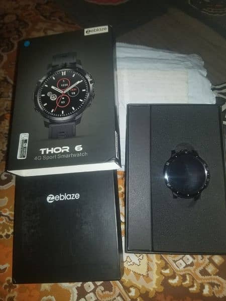 zeblaze thor 6 - 4GLTE Android 10 Smart Watch 6