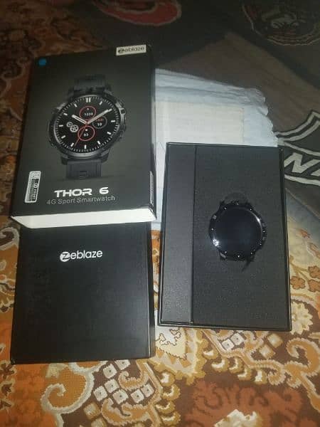 zeblaze thor 6 - 4GLTE Android 10 Smart Watch 8