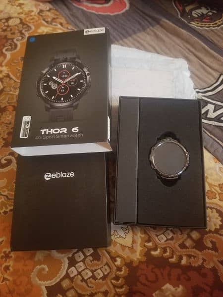 zeblaze thor 6 - 4GLTE Android 10 Smart Watch 10