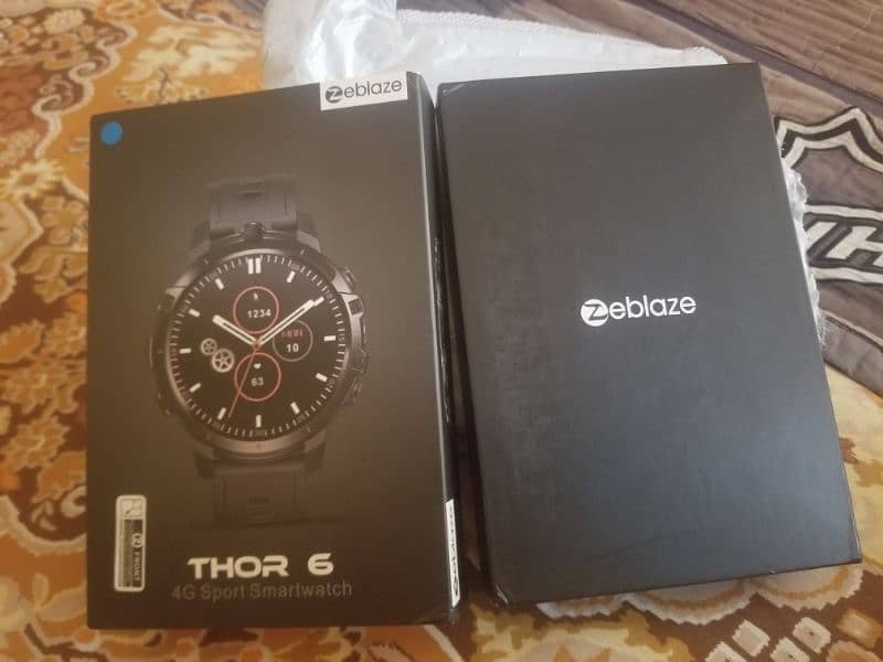 zeblaze thor 6 - 4GLTE Android 10 Smart Watch 13