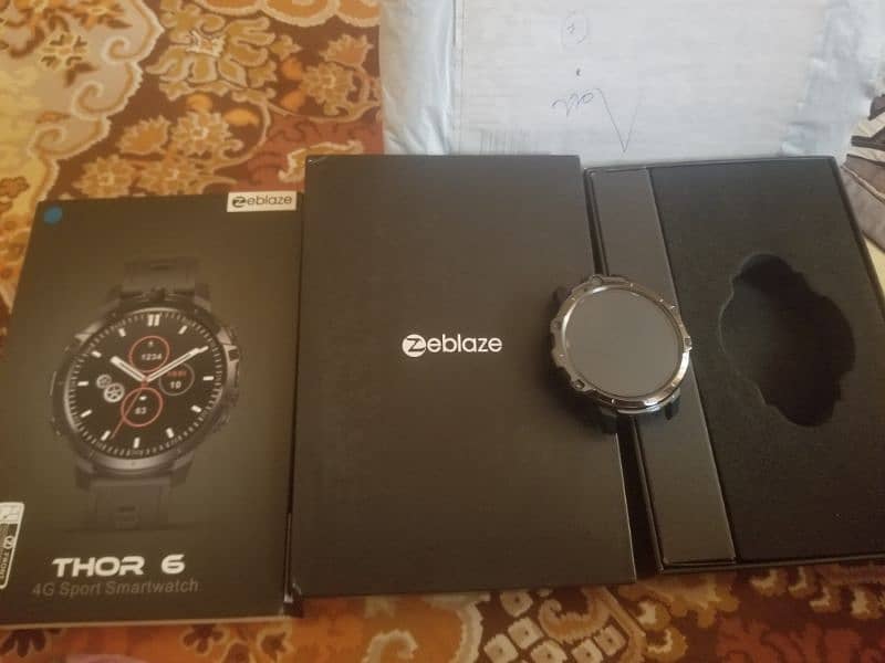 zeblaze thor 6 - 4GLTE Android 10 Smart Watch 16