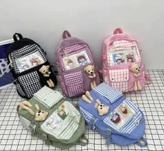 Kid's Cartoon Character Schoop Bags