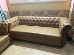 8 seater leather sofa set