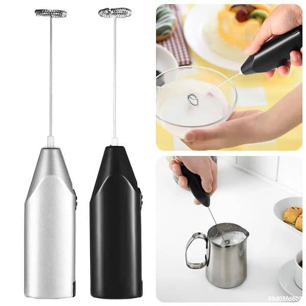 Portable Electric Coffee Beater - Electric Milk Whisk Mixer 4