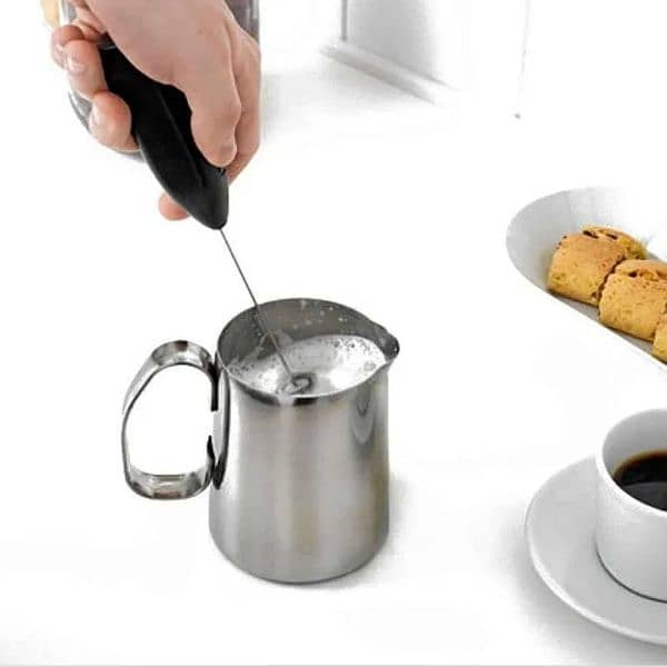 Portable Electric Coffee Beater - Electric Milk Whisk Mixer 5