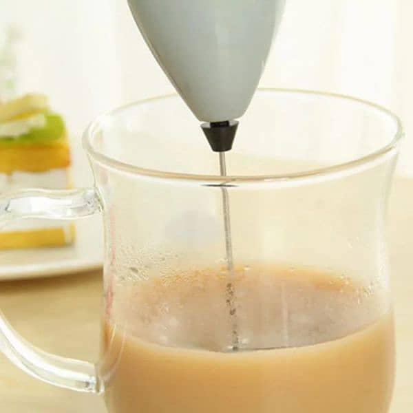 Portable Electric Coffee Beater - Electric Milk Whisk Mixer 8